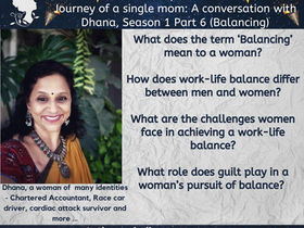 Balancing work and home - is this challenge different for a single mom ?