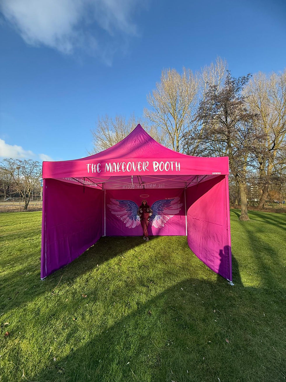 roze festivaltent