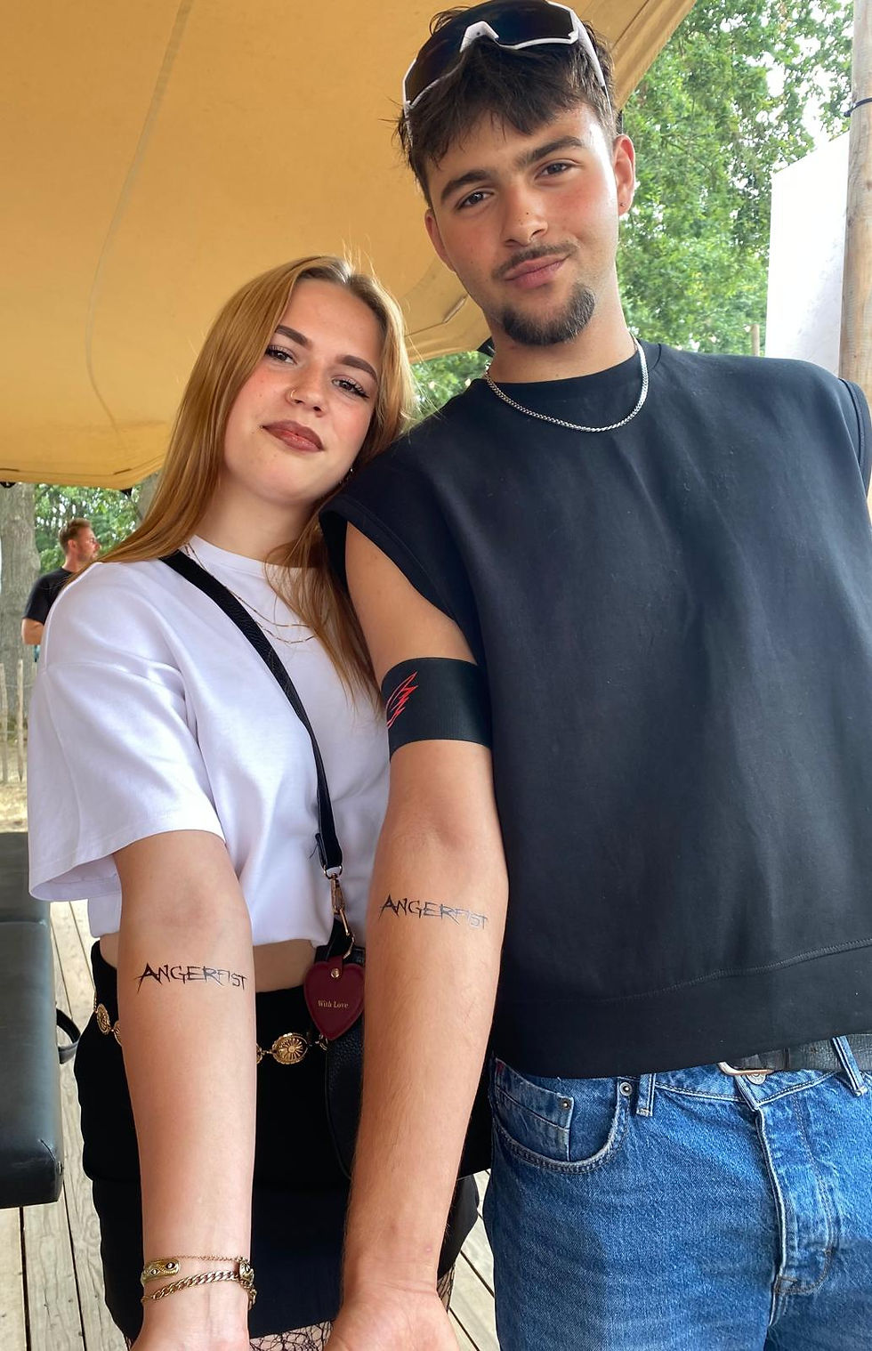 dj logo tattoo