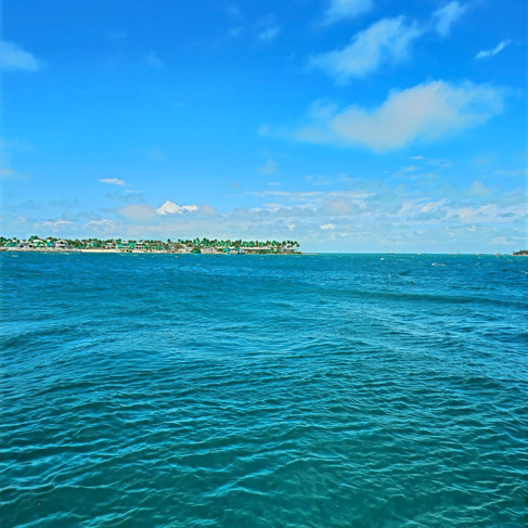 View from Sunset Pier in Key West, Florida