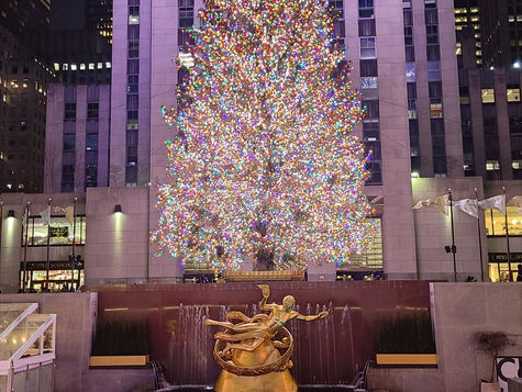 Tiempo de Navidad en Nueva York