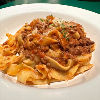 Pappardelle al Ragú from Extra Virgin