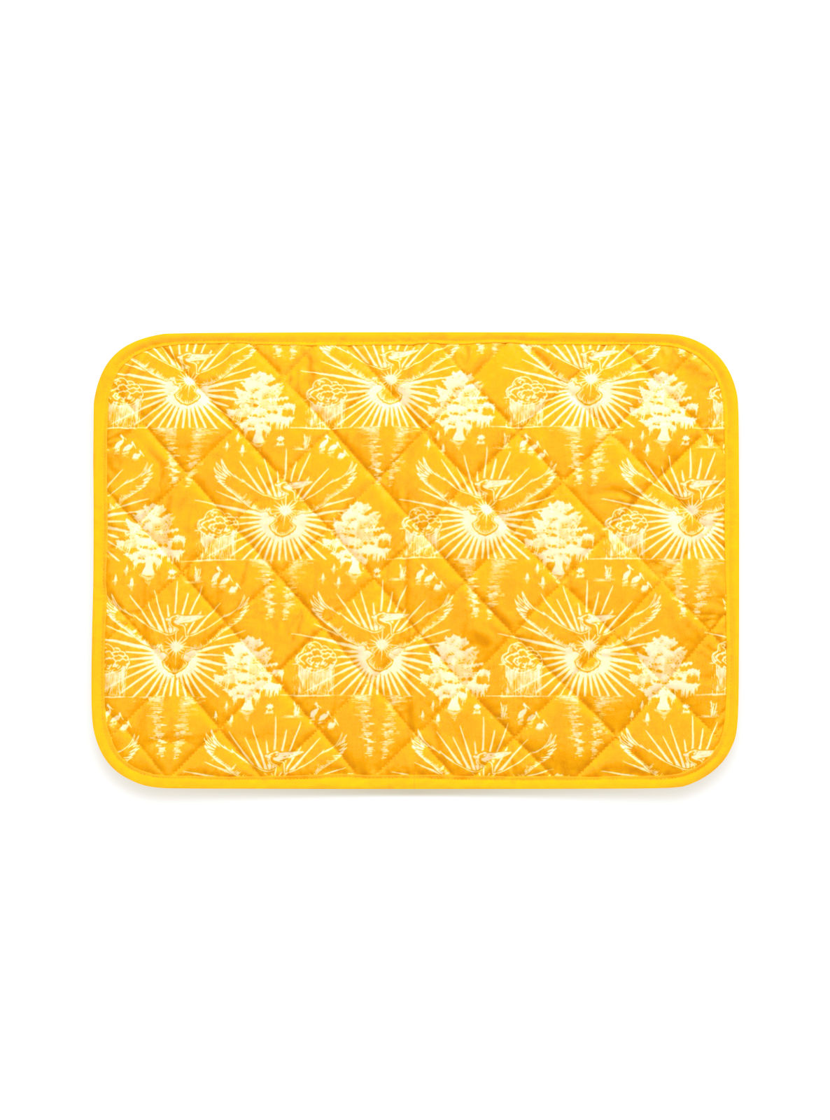 Charity Love Story Quilted Placemat (Citrine)