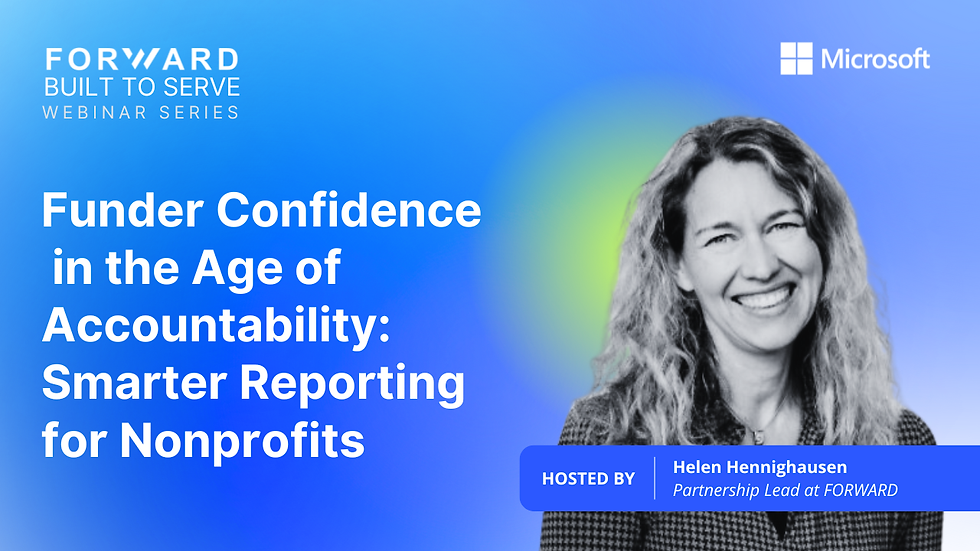 Smarter Nonprofit Reporting: How to Strengthen Funder Confidence and Simplify Impact Measurement