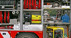 Feuerwehrfahrzeug-Ausrüstung