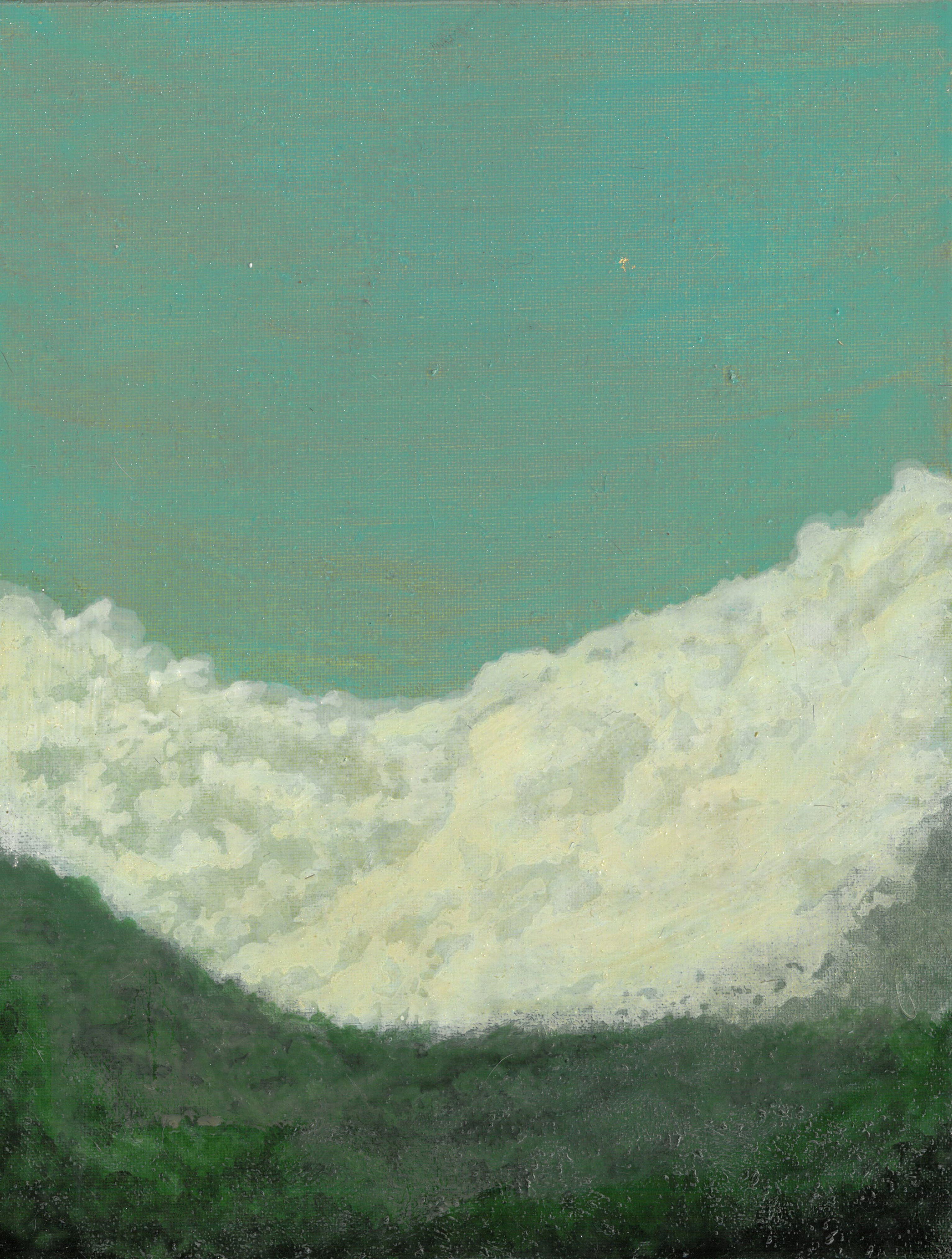 Vue des remparts de Salaos / Guillaume Lebourg