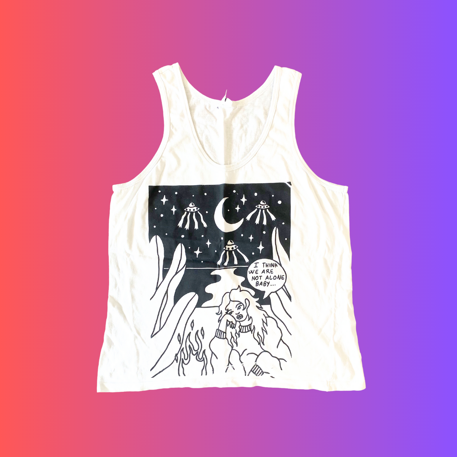 Débardeur Not alone / Emma Di Orio