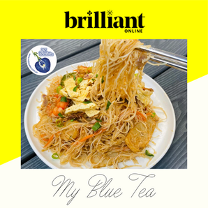 Chinese New Year Dish For Happiness & Longevity, My Blue Tea, featured on Brilliant-Online 