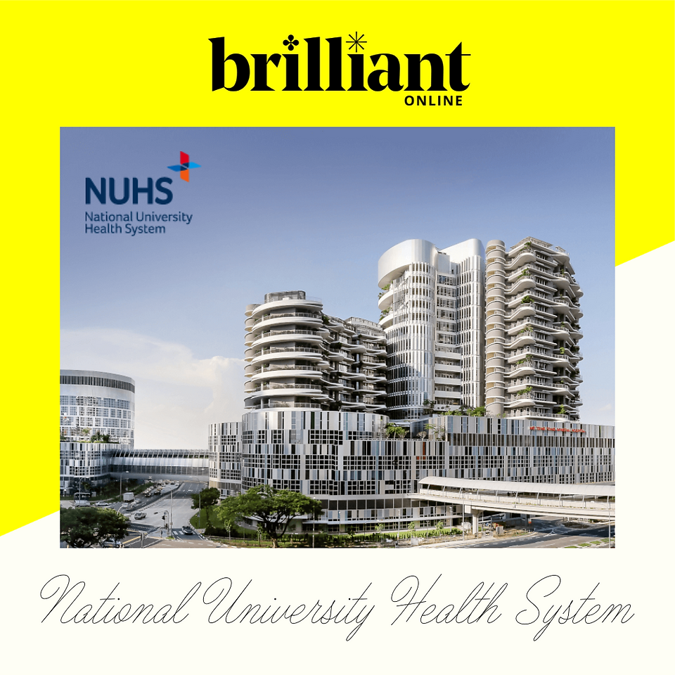 NUHS, Featured on Brilliant-Online