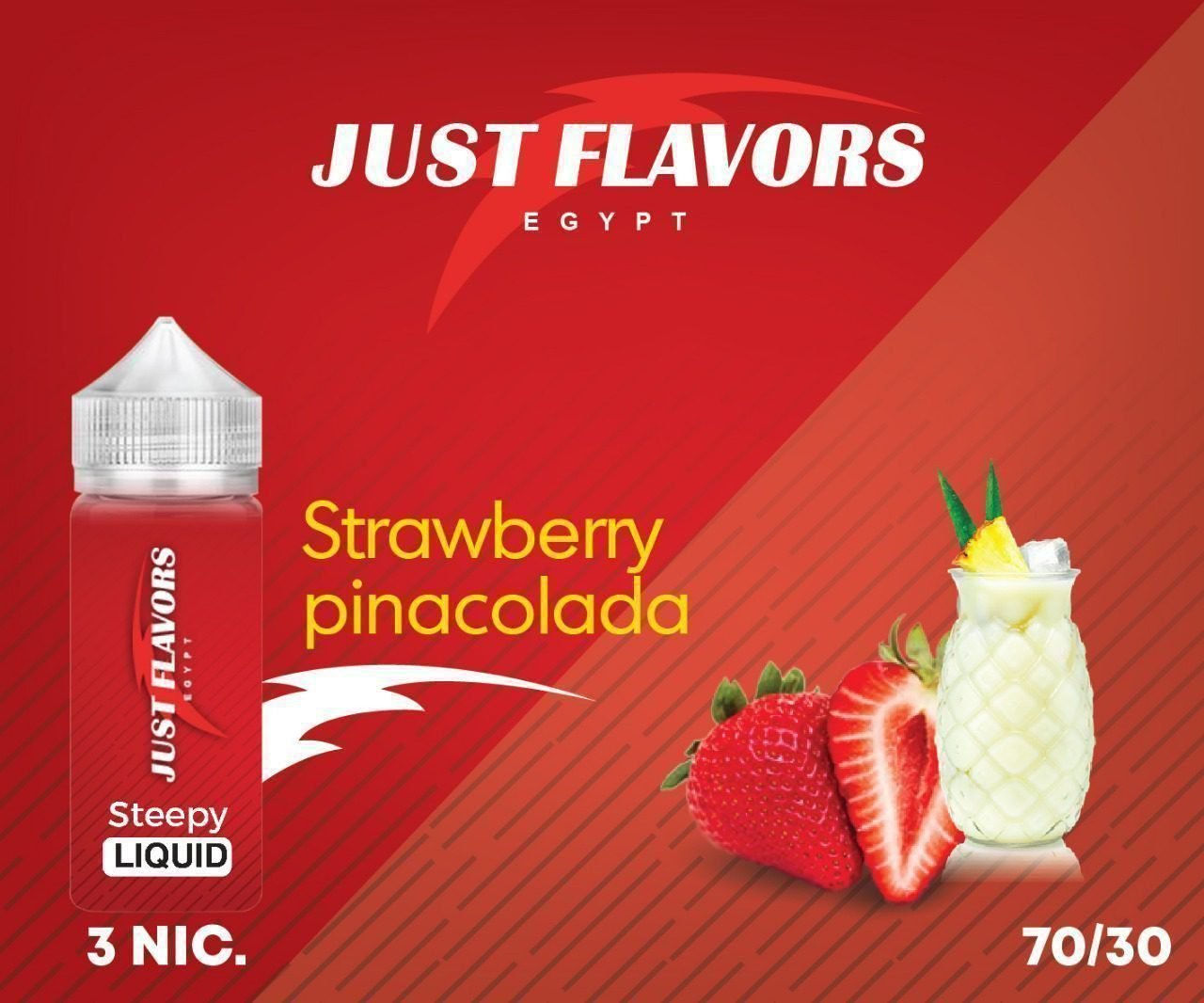 STRAWBERRY PINACOLADA E- LIQUID