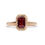 Miniatura: Anillo Turmalina 1.13 cts con Diamantes
