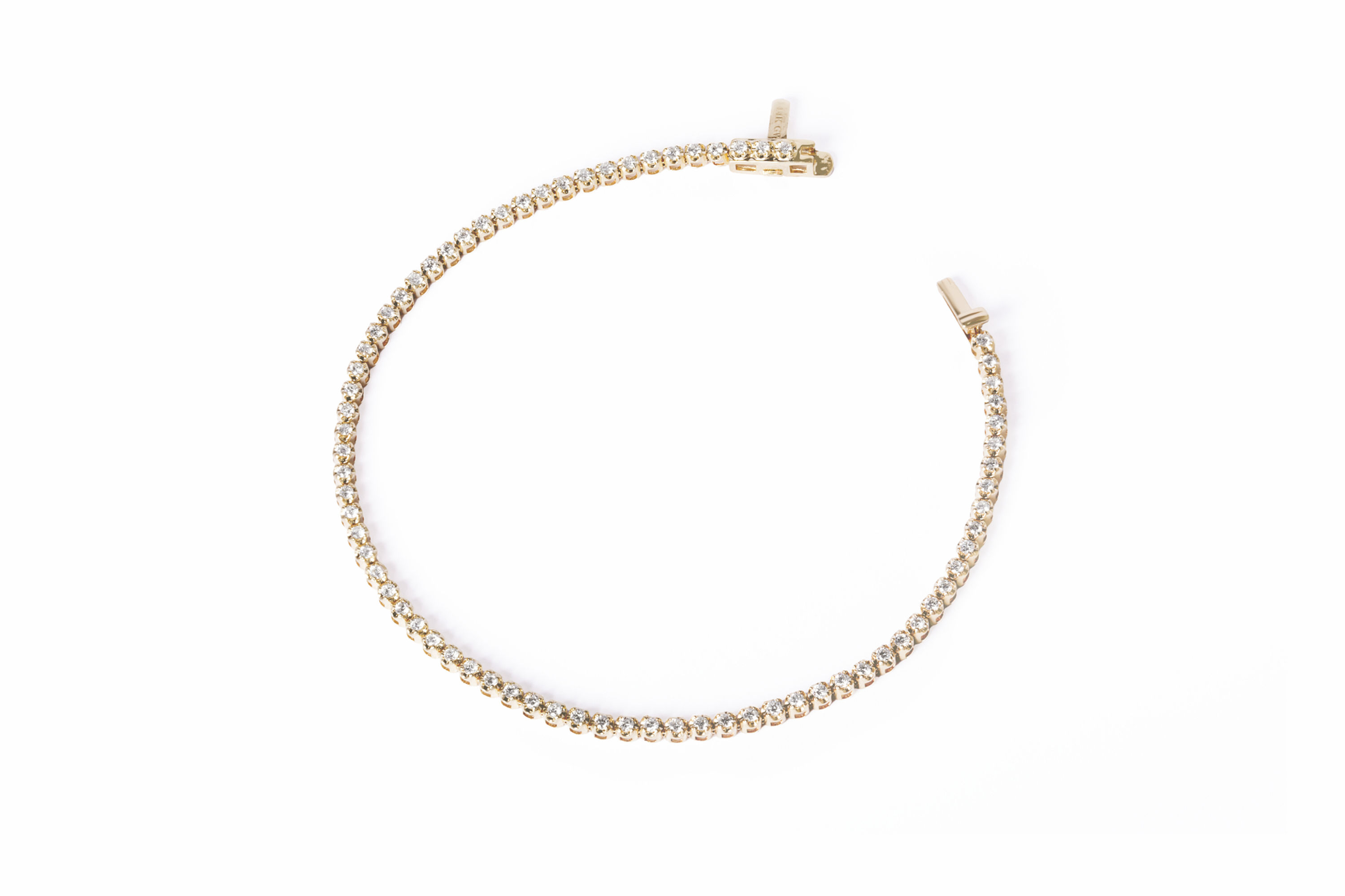 Pulsera tennis de diamante de lab