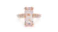 Anillo Morganita corte Esmeralda