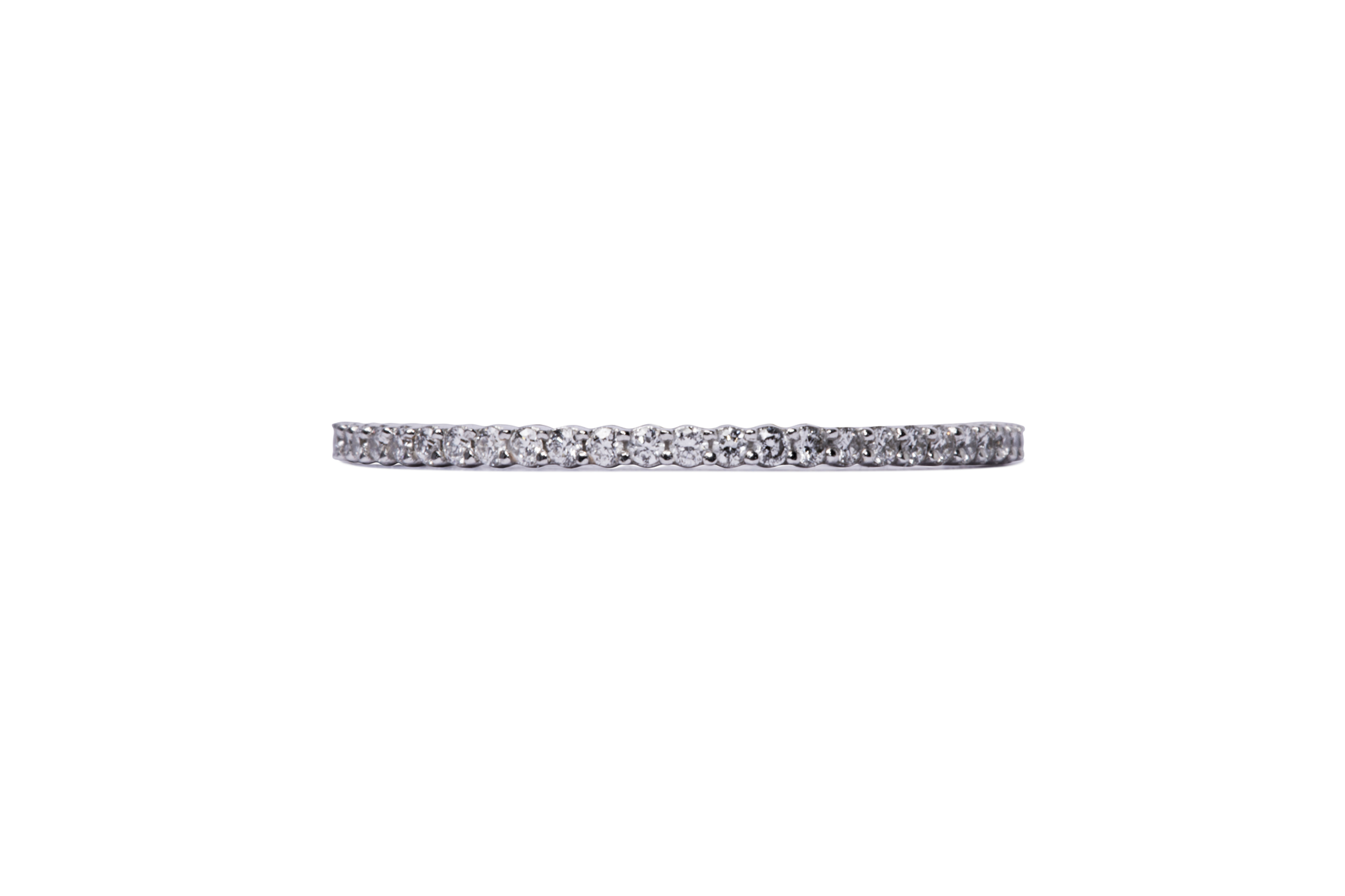 churumbela delgada con diamantes lab.