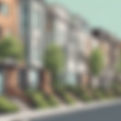 row of townhomes on a street with greenery.jpg
