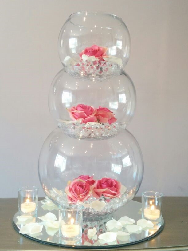 3 Tier Table Centerpiece
