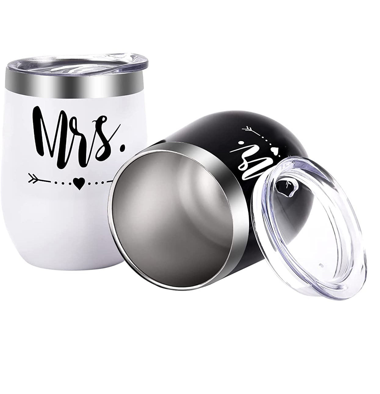 Mr & Mrs Tumbler Set (2 Pcs in Set)