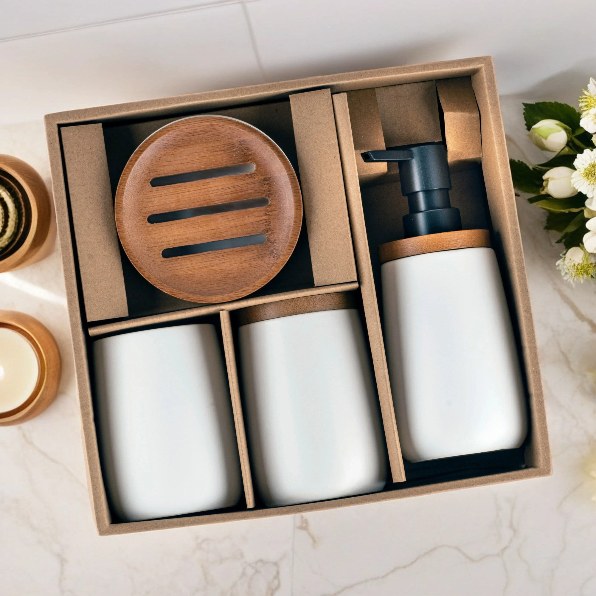 Ceramic Bathroom Set