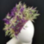 Thumbnail: Cappellino da cerimonia, Wedding Guest Headpiece, Cappellino invitata, Fascinator for Races, Cerchietto con Piume