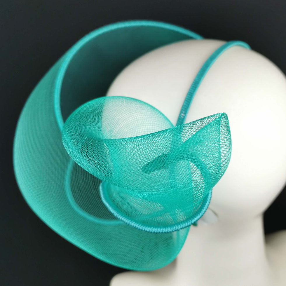 Maschera Futurista, Futuristic Headpiece, Avant-garde Headpiece, Alien Headpiece, Claudia della Frattina JCN Fascinators