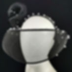 Maschera Futurista, Futuristic Headpiece, Avantgarde Headpiece, Futuristic Fascinator, Claudia della Frattina JCN Fascinators