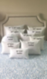 pillow insert sizes