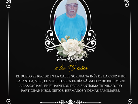 Sr. Raymundo Vega Vázquez