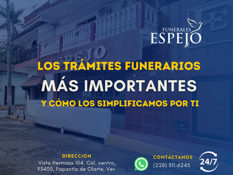 Trámites funerarios: cuáles son y cómo Funerales Espejo los gestiona por ti