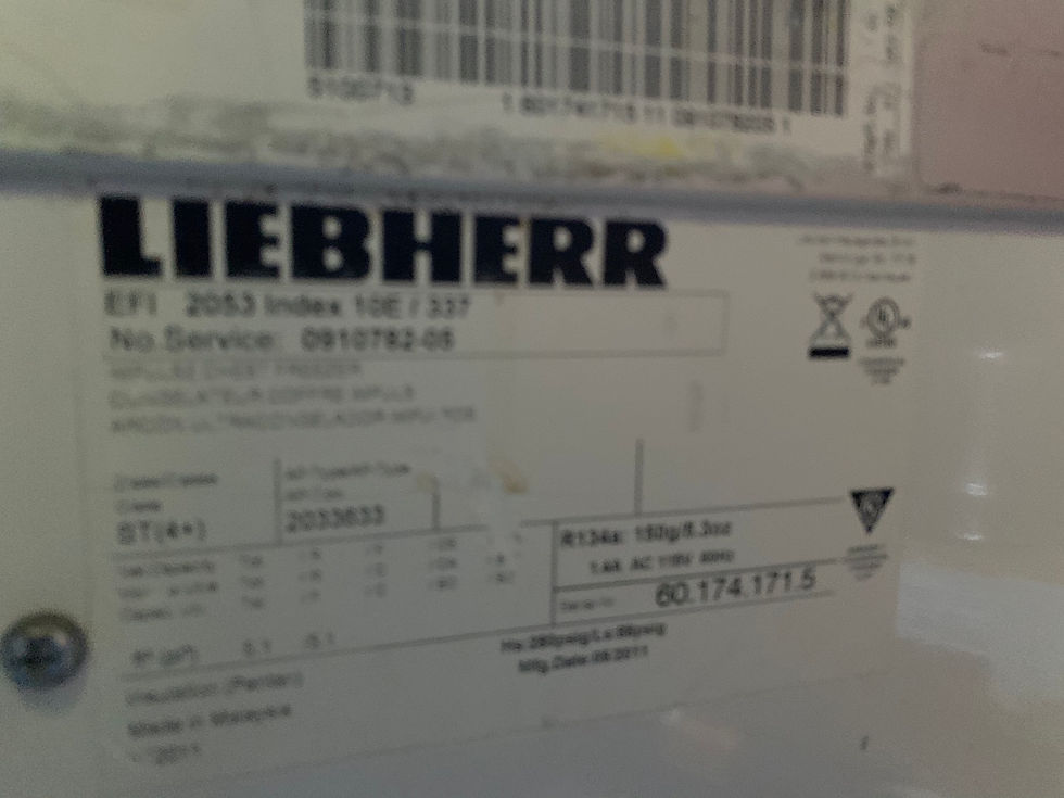 Thumbnail: Ice Cream Freezer Like New!