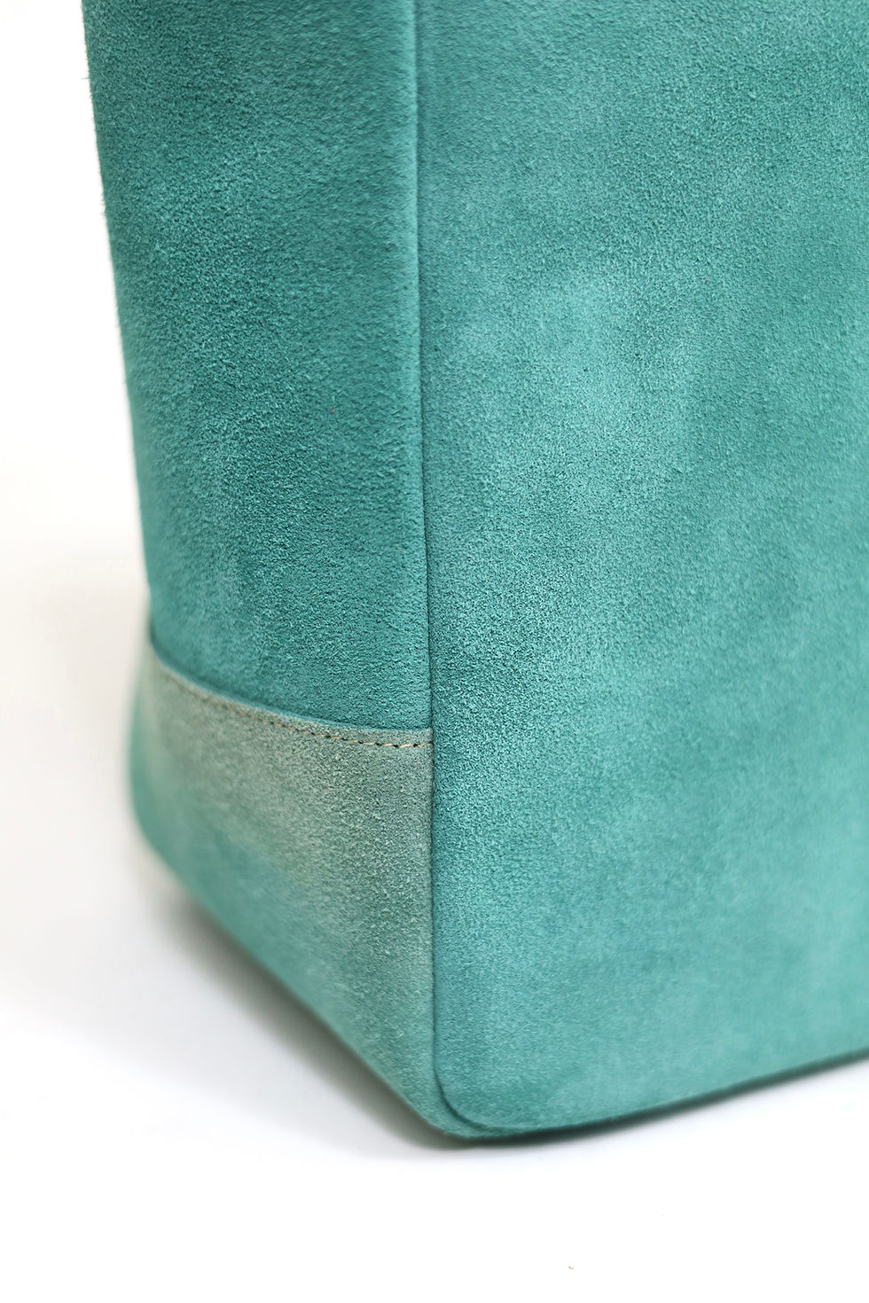サムネイル： Fieldworker's Tote Suede Turquoise