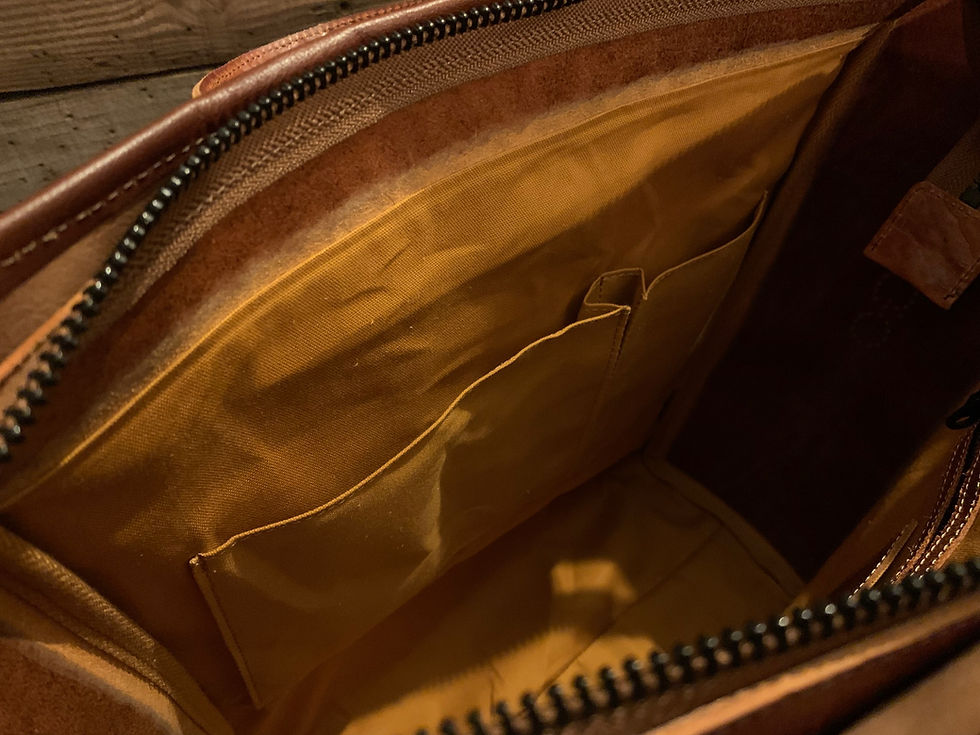サムネイル： Goat Backskin Shotgun Tote