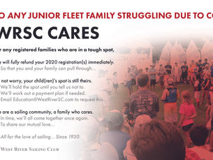 WRSC Cares, a message to our JR Fleet family