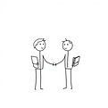 simple drawing that represents author and publisher relationship.jpg
