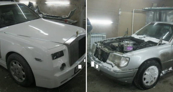 Preradio Mercedes E klase i pretvorio ga u Rolls-Royce (FOTO)