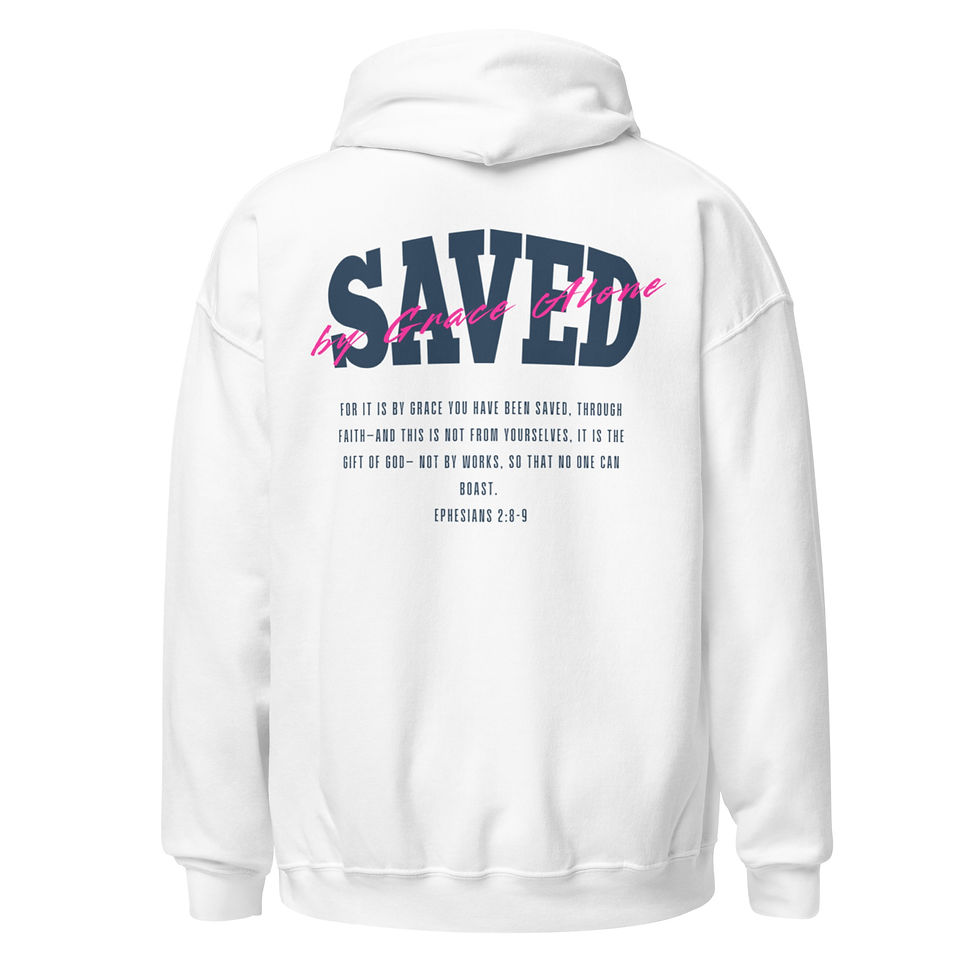 Thumbnail: Saved by Grace -  Hoodie