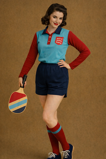 Jennifer Roberts June 1953 in kit.png