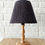 Thumbnail: RETRO NOW PERGE NATURAL WOODEN LEG LAMP