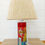 Thumbnail: RETRO POP ART WOODEN  BASE LAMP