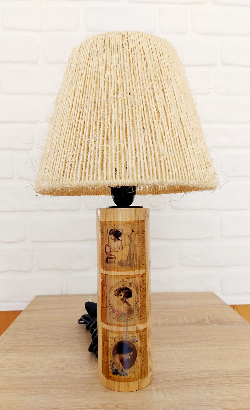 Thumbnail: RETRO NOW DONNA II WOODEN LEG LAMP