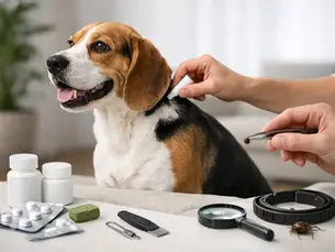 DESPARASITAÇÃO INTERNA E EXTERNA EM CÃES: COMO PROTEGER O SEU ANIMAL