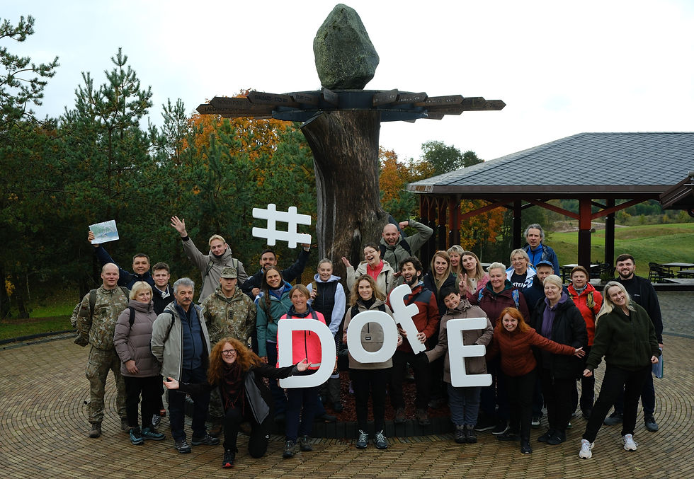 DofE žygių vadovų gretos auga!