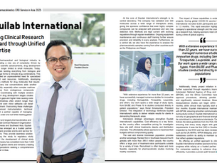 Equilab International is Recognized as Top Pharmacokinetics CRO Service in Asia 2025