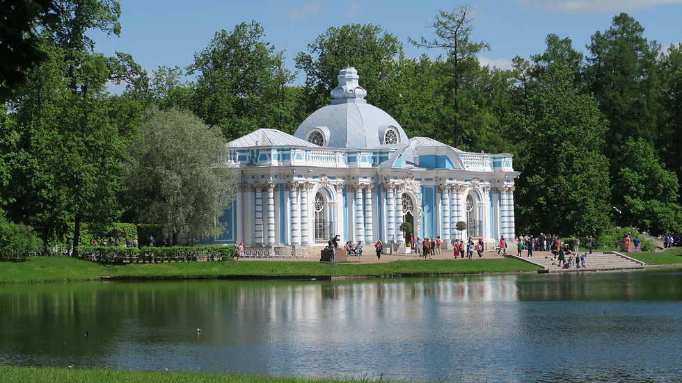 les jardins de Pouchkine