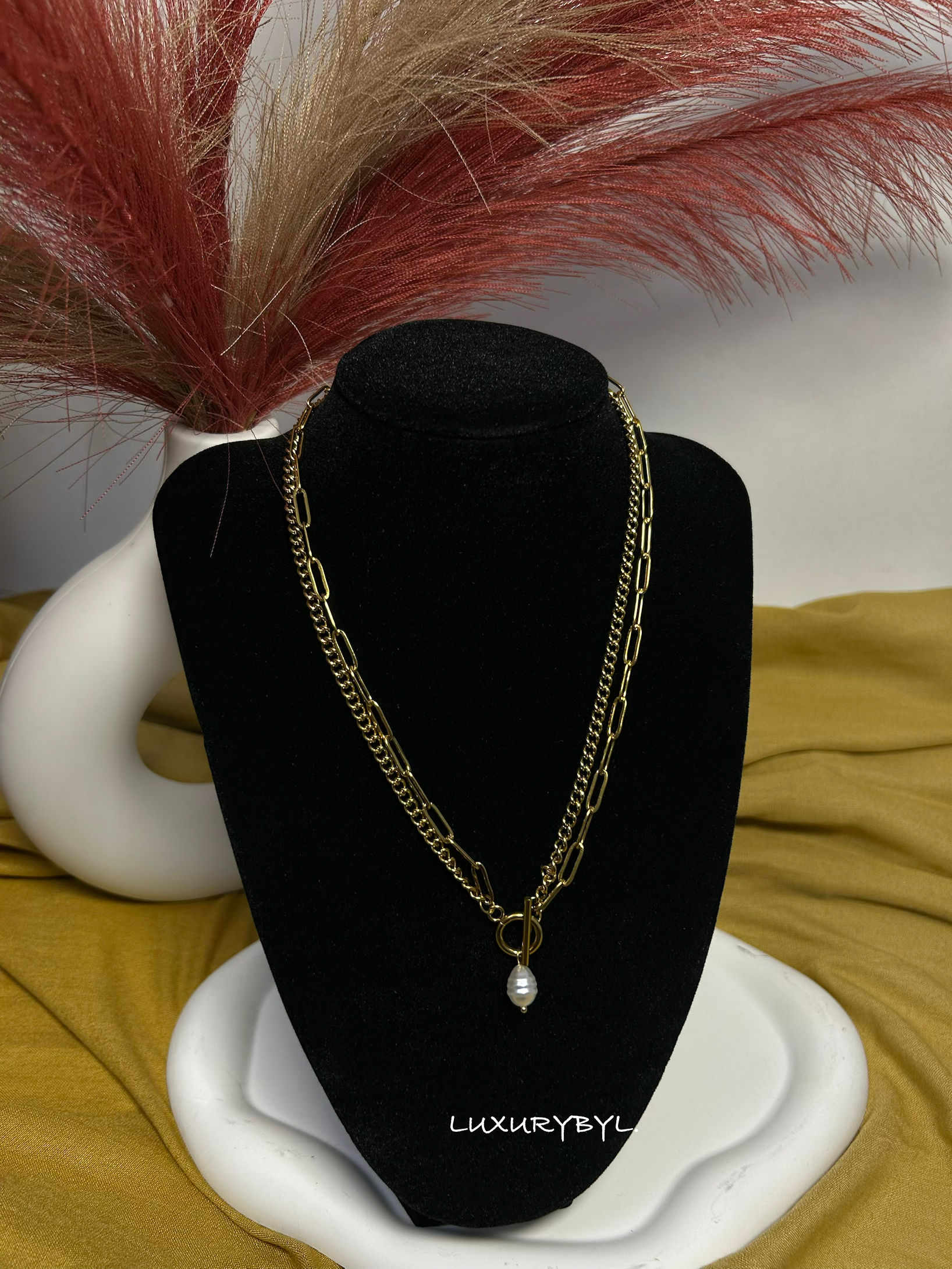 Double Necklace Stack