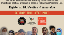 Free Palestine: Online Webinar