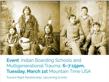 The Indigenous Boarding Schools and Multigenerational Trauma
