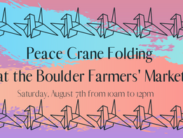 Peace Crane Folding 8/7
