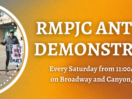 Weekly Anti-War Demonstration!