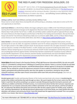 The Red Flame For Freedom: Boulder CO