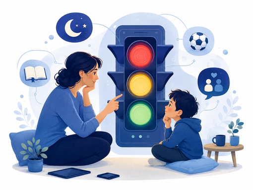 Jogo do Semáforo Digital: em que cor está o uso dos ecrãs lá em casa?